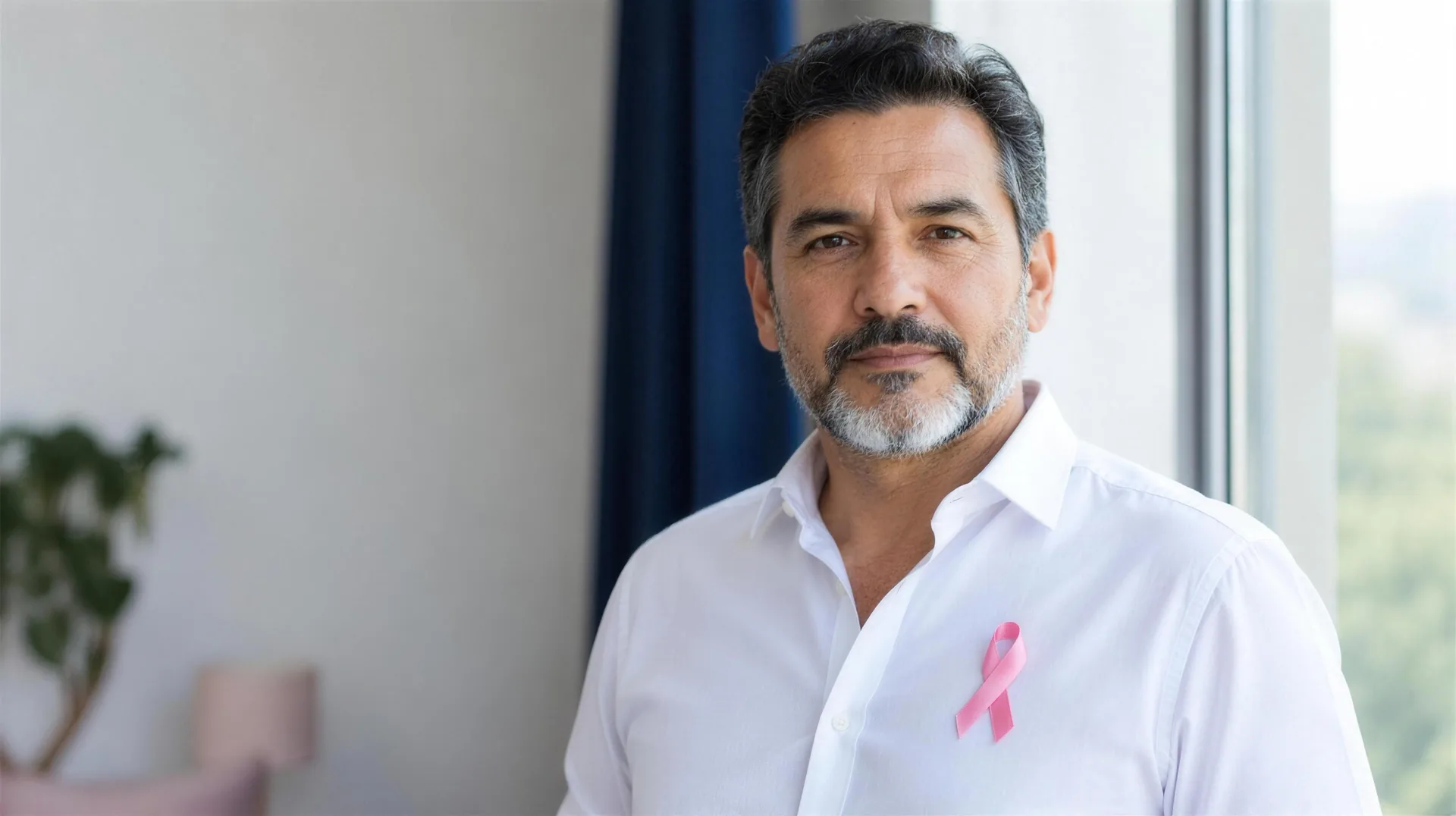 mens breast cancer awareness week pink ribbon hand, TheKnowHow UAE