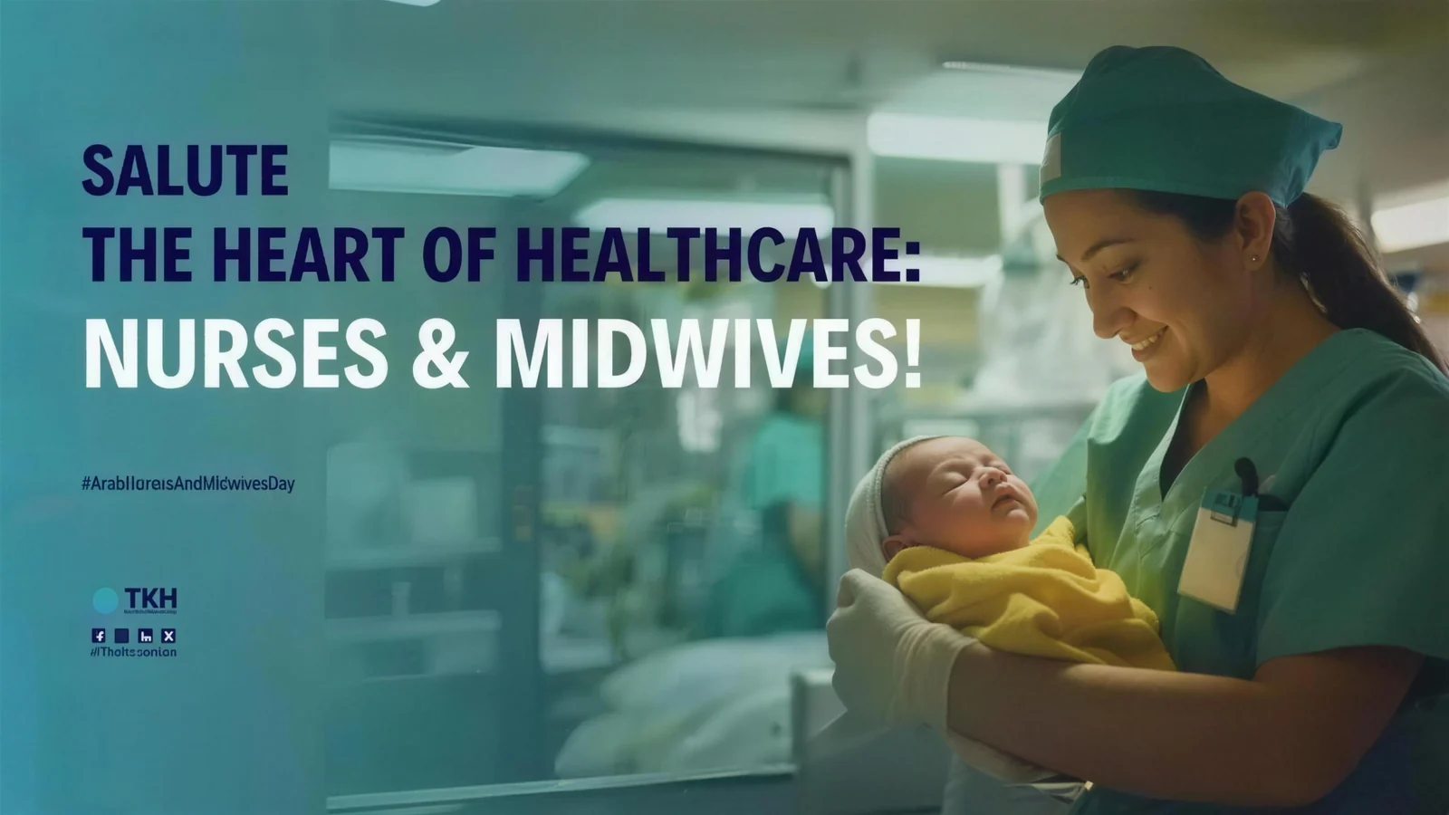 Salute the heart of healthcare: Nurses & midwives!