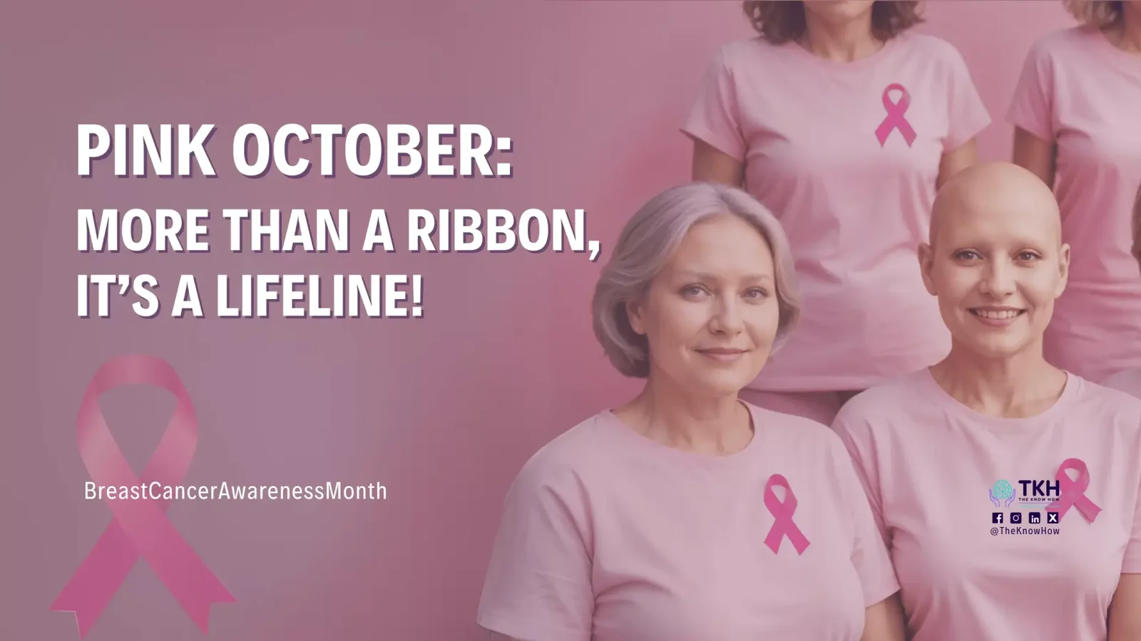 Pink October: More than a ribbon, it's a lifeline!