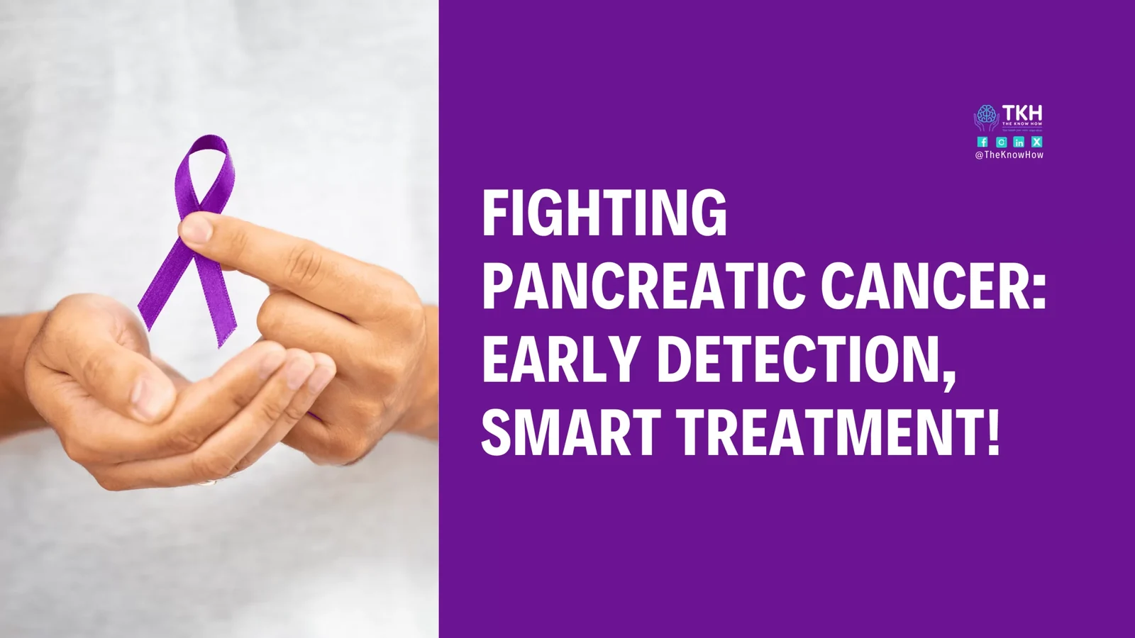 Fighting pancreatic cancer: Early detection, smart treatment!