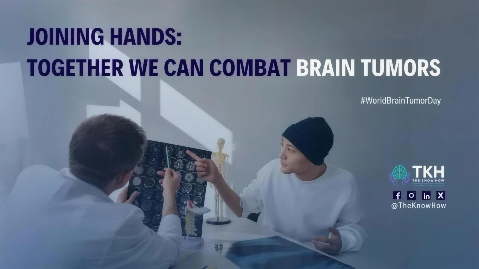 Joining hands: Together we can combat brain tumors