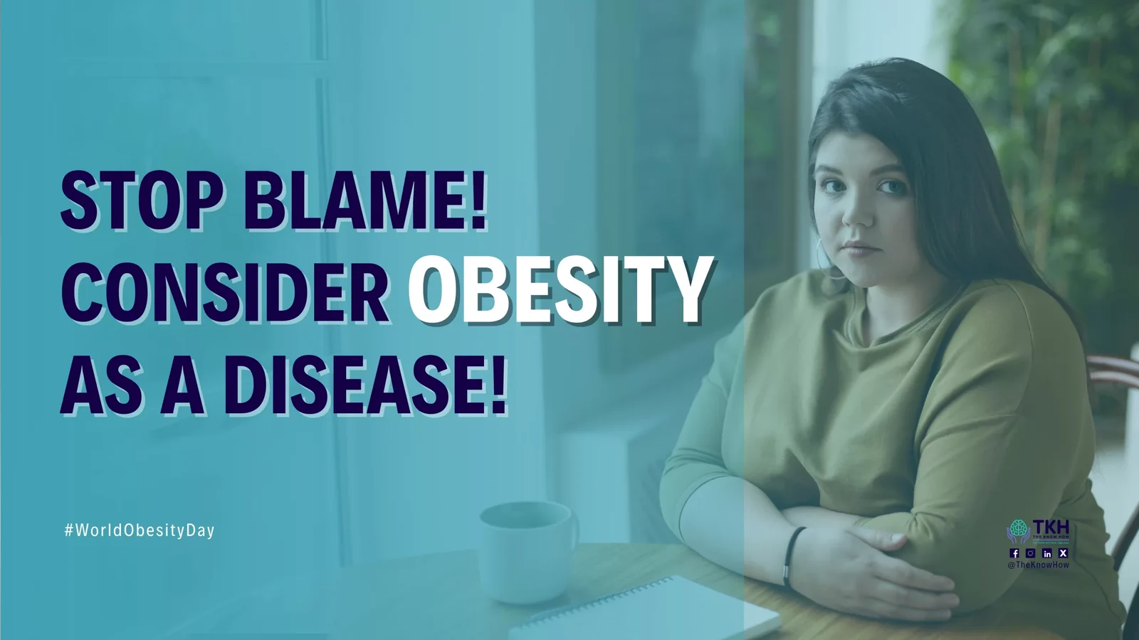 Stop the blame! Consider obesity a disease!